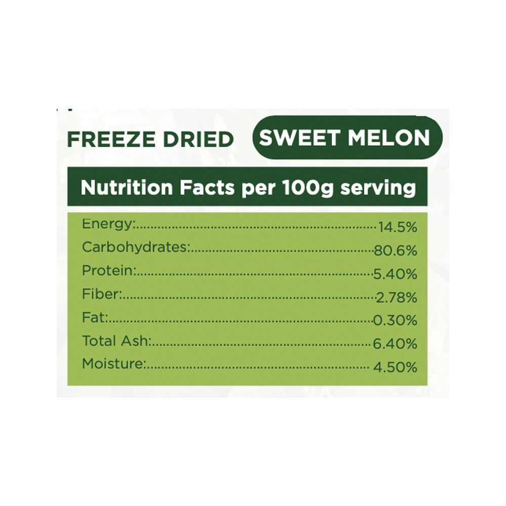 Afriavo-freeze-Dried-Sweet-Melon-Nutrition-Info